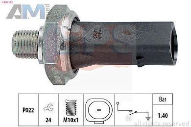 Датчик давления масла (1800135) EPS Audi A4 (B7) 2005-2009