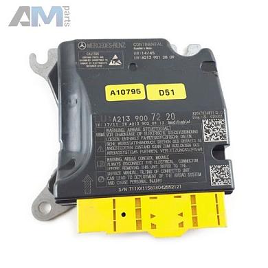 Блок управления подушками безопасности на Mercedes E W213 (2016-2023) A2139007220