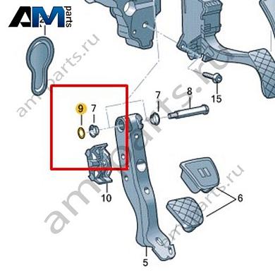 Фиксатор Volkswagen id-Buzz 2023-2024 1N3721170Купить фиксатор 1N3721170 для Фольксваген id-Buzz 2023-2024- гарантия наличия