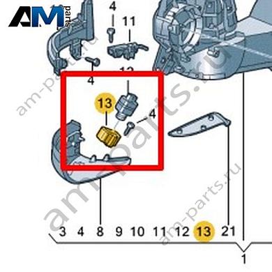 Кронштейн камеры Volkswagen id-Buzz 2023-2024 1T3857689Купить кронштейн камеры 1T3857689 на Фольксваген id-Buzz 2023-2024 на выгодных условиях