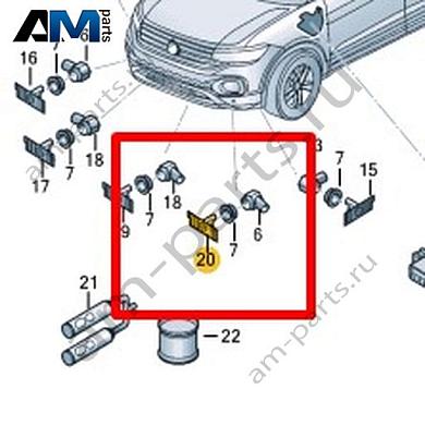 Кронштейн датчика Volkswagen T-Roc Cross 2019-2024 2GM919493Купить кронштейн датчика 2GM919493 Фольксваген Т-рок Кросс 2019-2024- гарантия наличия