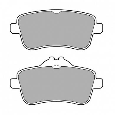 Задние тормозные колодки Мерседес 250-350 A0074208220