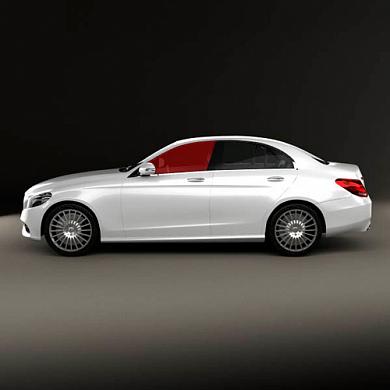 Стекло переднее левое A2057253700 Мерседес С-класса W205 (2018-2023)