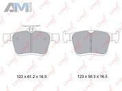 Задние тормозные колодки LYNX BD-8045 для Volkswagen Tayron 2022-2025