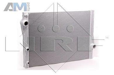 Радиатор охлаждения двигателя (NRF) 58467 для BMW X5 (E70) 2006-2013 35iX