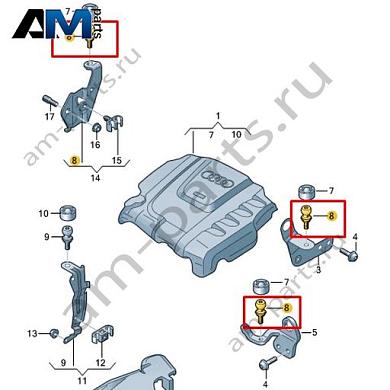 Шаровой палец VAG 04L103164BКупить шаровой палец 04L103164B на Фольксваген/Ауди/Шкоду- бесплатная доставка