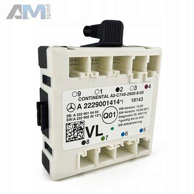 Блок управления двери передней левой Mercedes C W205 (2014-2023) A2229001414