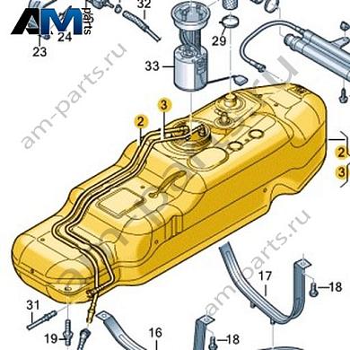 Топливный бак Volkswagen AMAROK 2017-2022 2H6201060BКупить топливный бак 2H6201060B на Фольксваген Амараок 2017-2022- акция