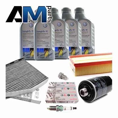Набор ТО-2_4 для Шкода Октавия А7 1.8_2.0 TSI с бумажным фильтром (масло Castrol LL3 5W30 504_507)