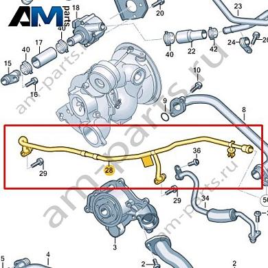 Вентиляционный патрубок VAG 06M121692ACКупить вентиляционный патрубок 06M121692AC Фольксваген/Ауди/Шкода- минимальная цена