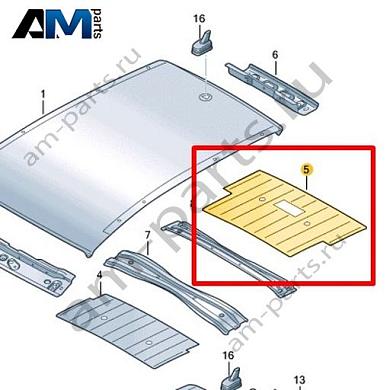 Усилитель крыши Volkswagen id4/id5 2021-2024 11E817157BКупить усилитель крыши 11E817157B на Фольксваген id4/id5 2021-2024- спец. Цена