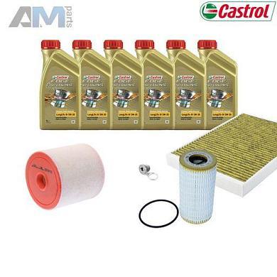 Набор ТО-1/3 Audi Q5 2020-2026 45TDI 249 л.с. (масло Castrol LL3 5W30 504/507)