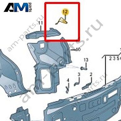 Упорный уголок Volkswagen Taigo 2022-2024 2G6813394Купить упорный уголок 2G6813394 на Фольксваген Тайго 2022-2024 по минимальной цене
