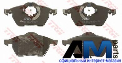 Комплект передних тормозных колодок Фольксваген Гольф 4 GDB1275 TRW