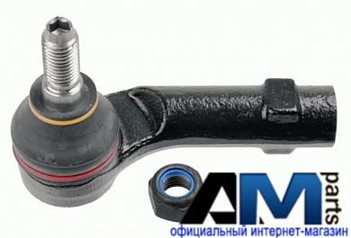 Наконечник рулевой тяги левый Фольксваген Поло 5 2666902 LEMFORDER