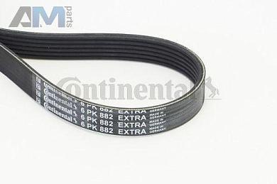 Поликлиновый ремень генератора CONTITECH (6PK882EXTRA) для Audi Q8 (4M) 3.0TDI (50TDI)
