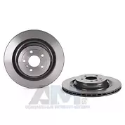 Диск тормозной задний BREMBO на Mercedes ML W166 250-350 09.A961.11