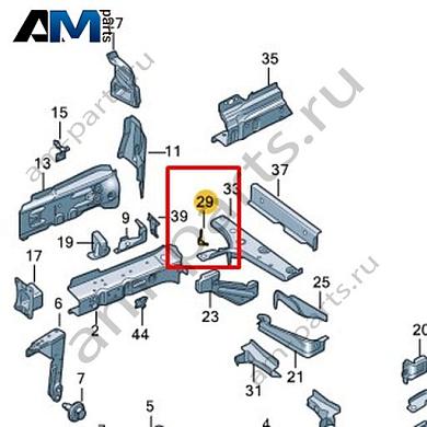 Пластина для лонжерона Volkswagen id3 2020-2024 1EA804852Купить пластину для лонжерона 1EA804852 для Фольксваген id3 2020-2024- акция