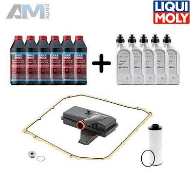 Комплект для земены масла DSG (Liqui moly) и механическую часть коробки Audi A4 (B8) 2008-2012