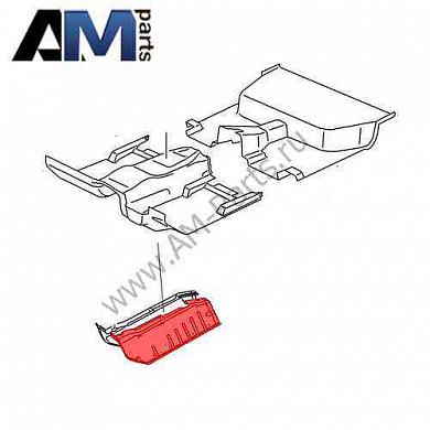 Шумоизоляция туннеля левая Amarok 2H0863871