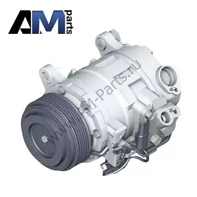 Компрессор кондиционера (NISSENS) 89585 для BMW X5 (E70) 2006-2013 M50dX