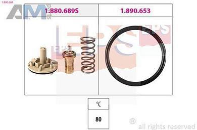 Термостат охлаждающей жидкости EPS (1880689) Volkswagen Tiguan I рестайлинг 1.4TSI