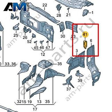 Кронштейн Volkswagen id-Buzz 2023-2024 1N3857021Купить кронштейн 1N3857021 на Фольксваген id-Buzz 2023-2024 на выгодных условиях