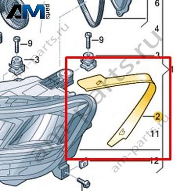 Уплотнитель Volkswagen T-Roc 2018-2024 2GA941119AКупить уплотнитель 2GA941119A на Фольксваген Т-рок 2018-2024- спец. Цена