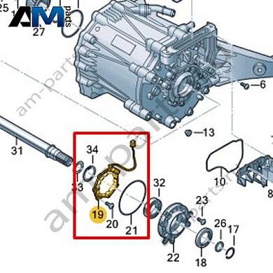 Датчик числа оборотов VAG 0EG906341Купить датчик числа оборотов 0EG906341 на Фольксваген/Ауди/Шкоду- минимальная цена