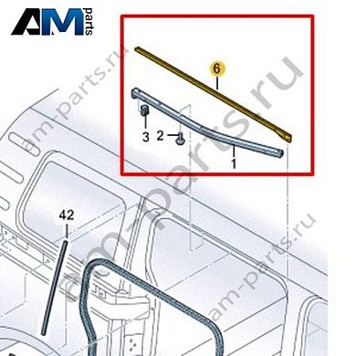 Уплотнитель двери (наружный) Volkswagen id-Buzz 2023-2024 1T3839761DКупить уплотнитель двери (наружный) 1T3839761D для Фольксваген id-Buzz 2023-2024- акция