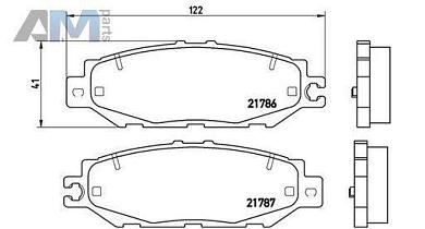 Задний внутренний левый фонарь (714021920702) MAGNETI MARELLI для Audi A3 (8P) 2003-2012