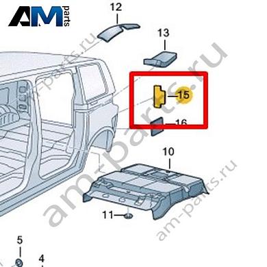 Шумоизоляция Volkswagen id-Buzz 2023-2024 1T3863834Купить шумоизоляцию 1T3863834 на Фольксваген id-Buzz 2023-2024 на выгодных условиях