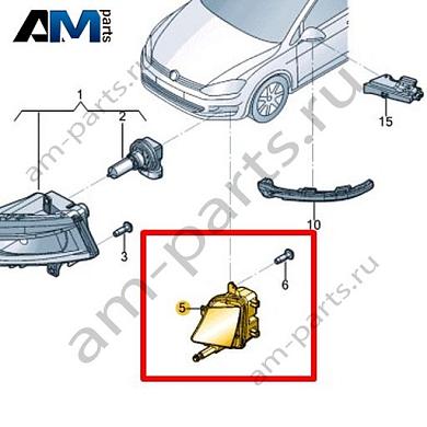 Светодиодный фонарь (слева) Volkswagen Jetta VII 2020-2024 17A941653BКупить светодиодный фонарь (слева) 17A941653B для Фольксваген Джетта VII 2020-2024 по минимальной цене