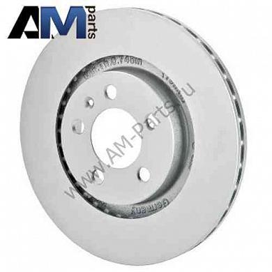 Передние тормозные диски Поло Седан 6R0615301