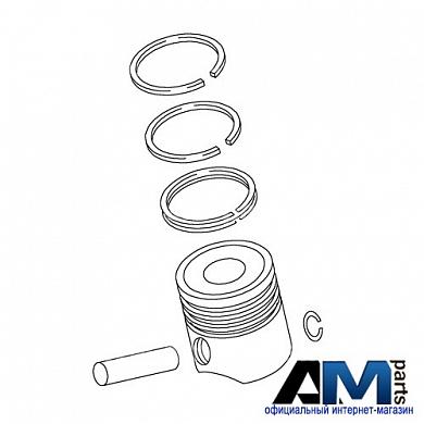 Поршень Skoda Octavia A7 1.4 TSI CHPA 04E107065GG