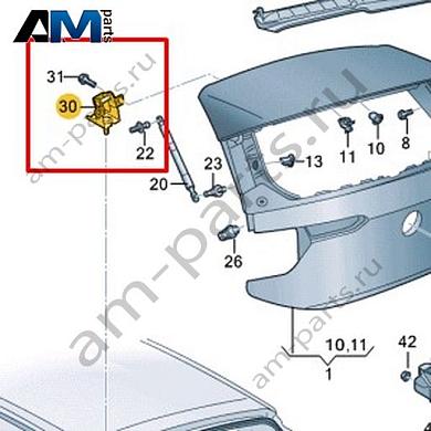 Петля крышки багажника левая Volkswagen id3 2020-2024 10A827301AКупить петля крышку багажника левую 10A827301A на Фольксваген id3 2020-2024 по минимальной цене