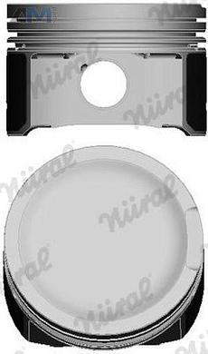 Комплект поршней NURAL (8750290030) на Volkswagen Passat B5 (1997-2005) 1.8T