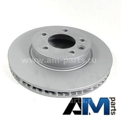 Передний правый тормозной диск ATE 24.0132-0118.1 на Volkswagen Touareg II (2014-2018)