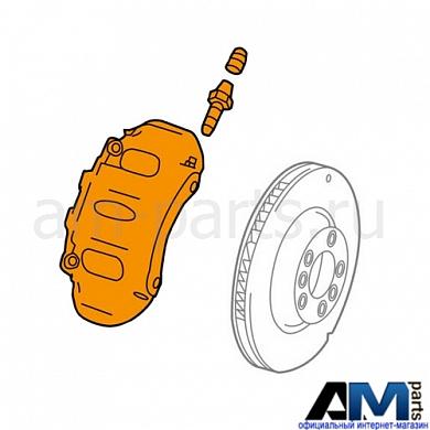 Корпус суппорта для Volkswagen Touareg 7P6615423FКупить оригинальный корпус суппорта Volkswagen Touareg 7P6615423F- Доставка на дом