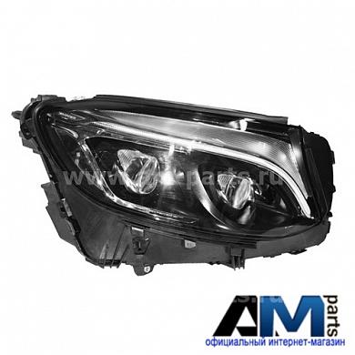 Фара правая светодиодная с активным динамическим поворотом A2539061601 Мерседес GLC X253
