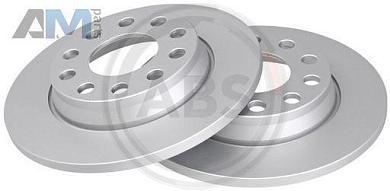 Задние тормозные диски ABS 17333 для Audi A4 (B6) 2001-2005