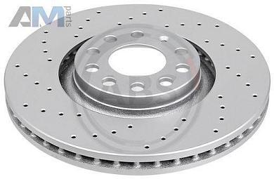 Передние тормозные диски ABS 17626 на Audi A4 (B7) 2005-2009
