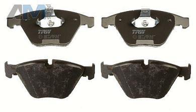 Передние тормозные колодки (GDB1498) TRW для BMW 5 Серии (E60) 525iX