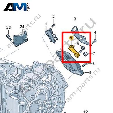 Рычаг VAG 0AM321171FКупить рычаг 0AM321171F для Фольксваген/Ауди/Шкода на выгодных условиях