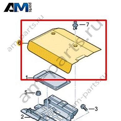 Накладка Volkswagen T-Roc 2018-2024 2GA971813Купить накладку 2GA971813 для Фольксваген Т-рок 2018-2024- минимальная цена