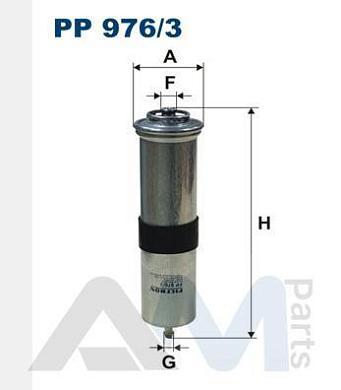 Топливный фильтр FILTRON (PP976/3) на BMW X3 (F25) 18d B47