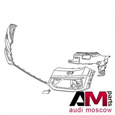 Облицовка переднего бампера для Audi Q7 II 4M0807065BGRUКупить облицовку передний бампера Audi Q7 II 4M0807065BGRU- Широкий ассортимент