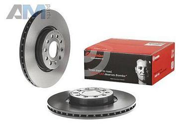 Передние тормозные диски BREMBO 09.9772.11 Skoda Yeti (2009-2018)