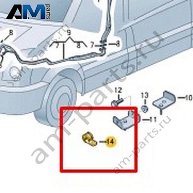 Хомут Volkswagen Crafter 2012-2016 2E0422907BКупить хомут 2E0422907B на Фольксваген Крафтер 2012-2016- выгодные цены