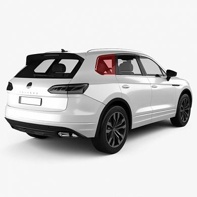 Стекло заднее треугольное правое Фольксваген Туарег (2018-2023) 760845298DBNVB